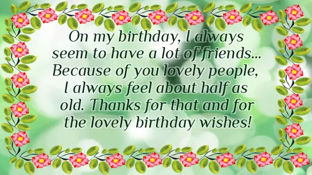 Saying For Birthday Wishes
