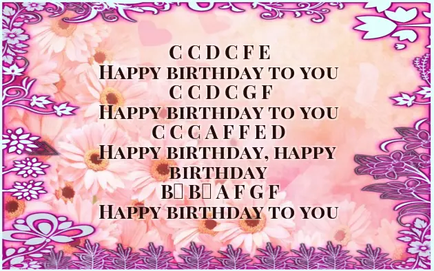 Happy Birthday Keyboard