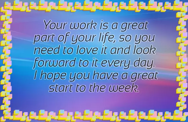 Good Morning Messages For Monday