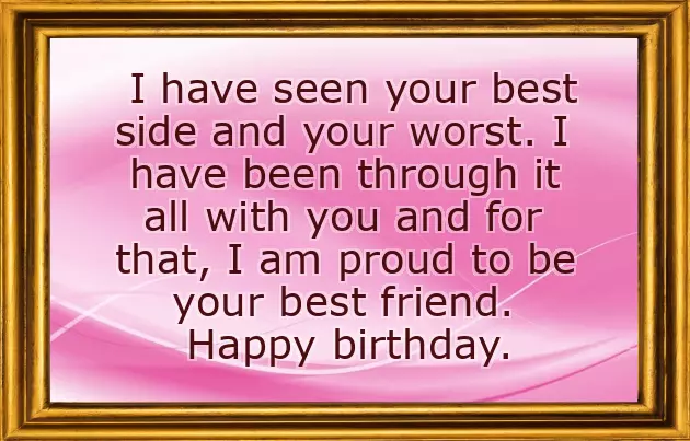 Cute Birthday Wishes For Best Friend