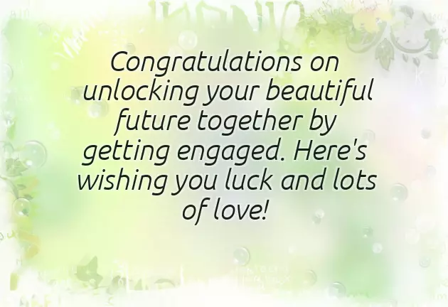 Friend Engagement Wishes Quotes