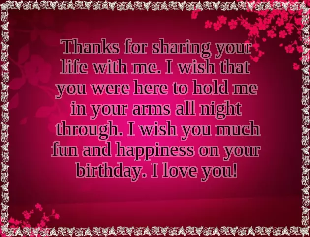 Wish To Boyfriend Birthday Wish To Boyfriend Birthday