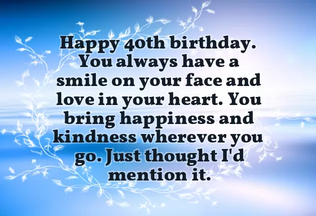 Happy 40Th Birthday Mike