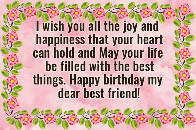 Best Happy Birthday Wishes To Friend Best Happy Birthday Wishes To Friend