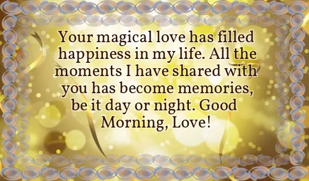 Long Sweet Good Morning Message For My Love