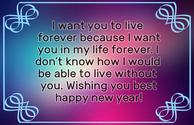 Happy New Year My Dear Husband