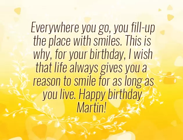 Happy Birthday Martin Funny