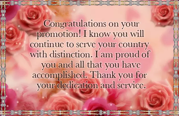 Best Promotion Wishes Best Promotion Wishes