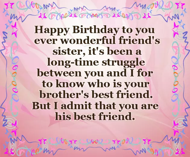 Happy Birthday Wishes For Friend Sister Happy Birthday Wishes For Friend Sister