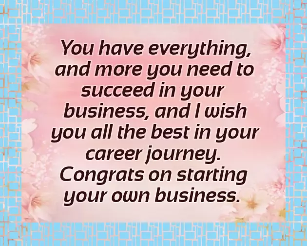 Wishes For Starting New Business