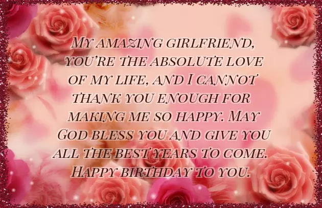 Birthday Wishes Letter For Girlfriend Birthday Wishes Letter For Girlfriend