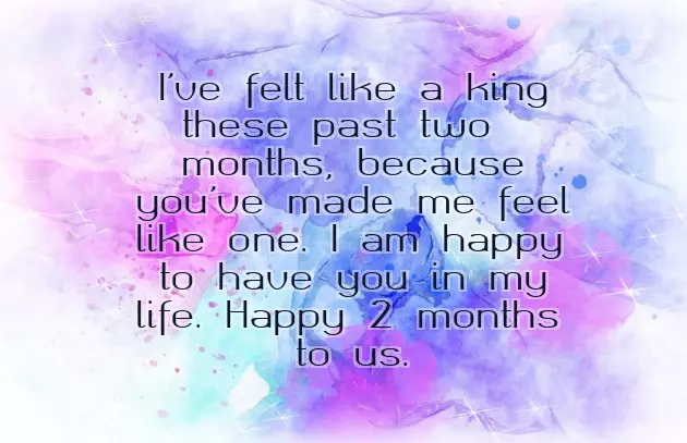 Happy 2 Month Anniversary Wishes