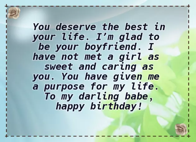 Birthday Wishes For Girlfriend Text Birthday Wishes For Girlfriend Text