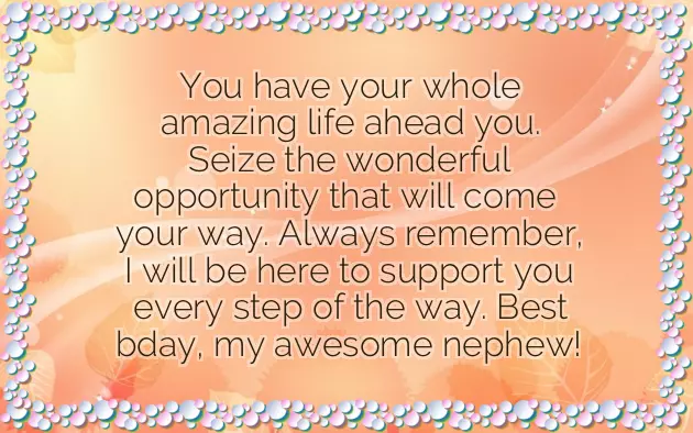 Birthday Wishes To Little Nephew