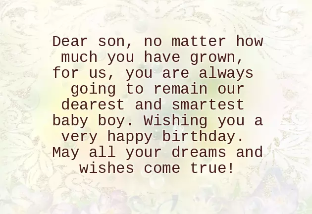 Best Wishes For My Son Best Wishes For My Son