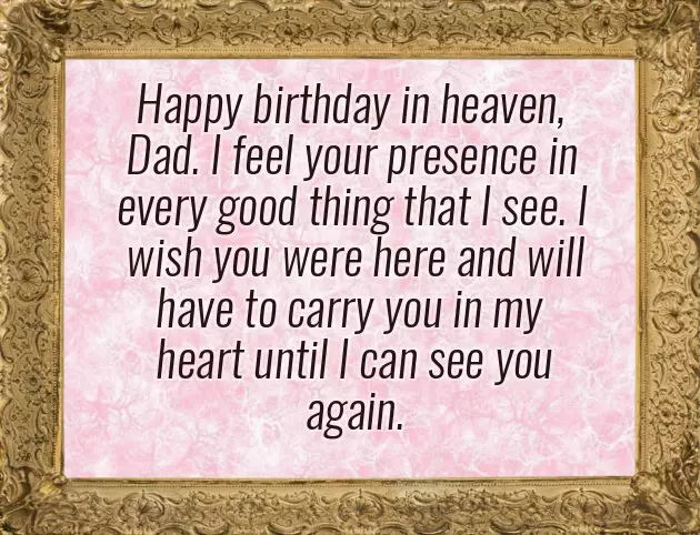Birthday Wishes Father In Heaven Birthday Wishes Father In Heaven
