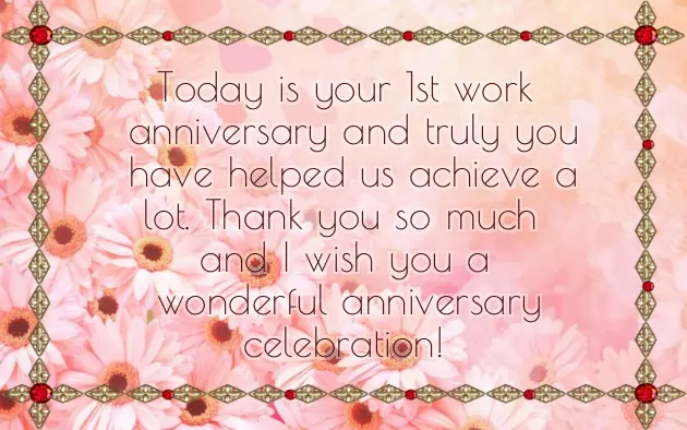 Funny Work Anniversary Quotes For Self