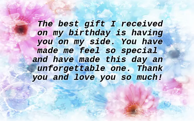Thanks For My Birthday Wishes Quotes Thanks For My Birthday Wishes Quotes