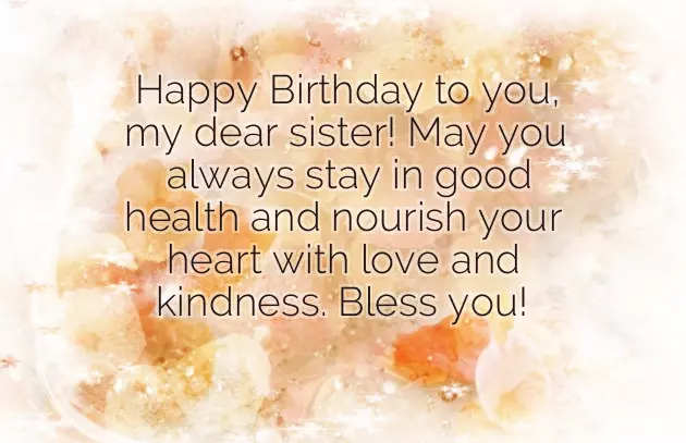 A Beautiful Birthday Wish For Sister A Beautiful Birthday Wish For Sister