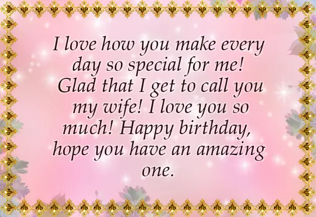 Happy Birthday Wish To Wife Quotes