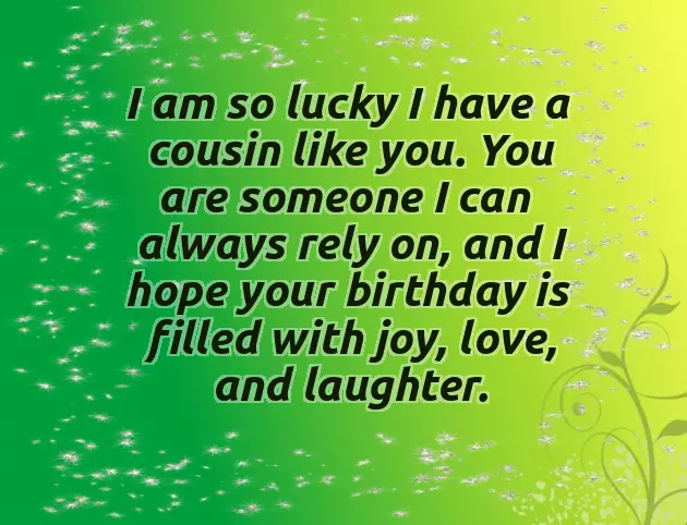 Birthday Wishes Cousin Girl