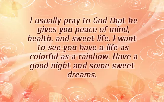 English Good Night Wishes