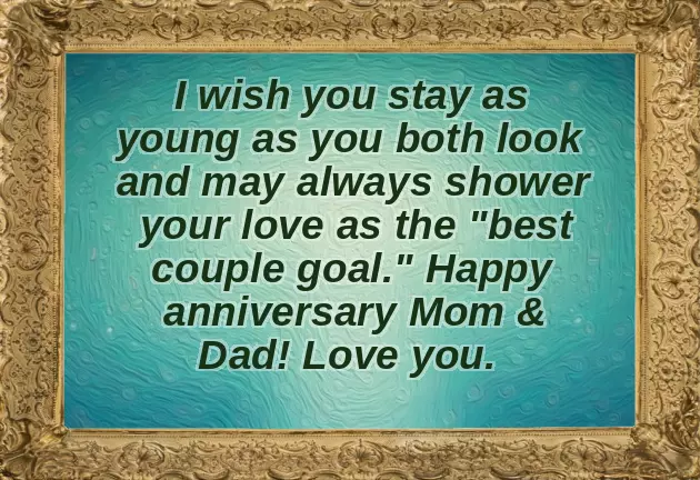 Wishes On Wedding Anniversary For Parents