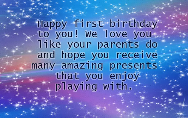 Birthday Wishes For A One Year Baby Girl Birthday Wishes For A One Year Baby Girl