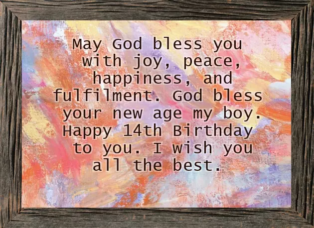 14 Year Old Son Birthday Wishes 14 Year Old Son Birthday Wishes