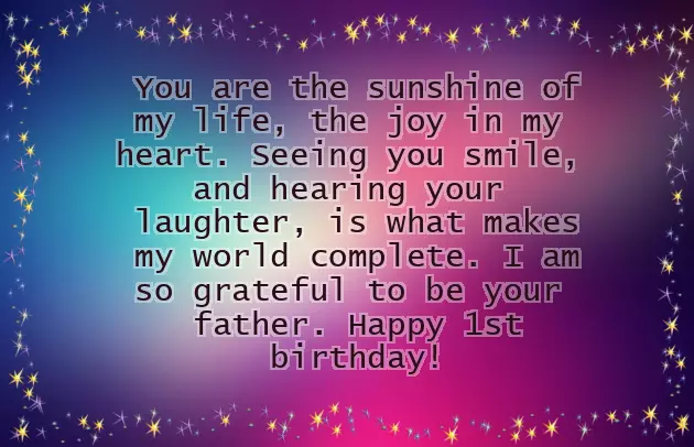 My Son First Birthday Quotes My Son First Birthday Quotes