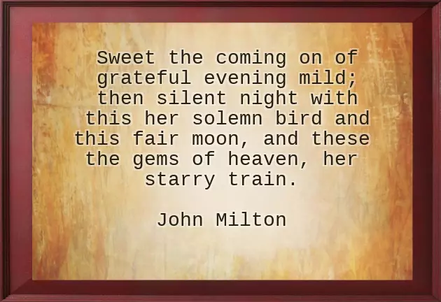 Good Evening Message