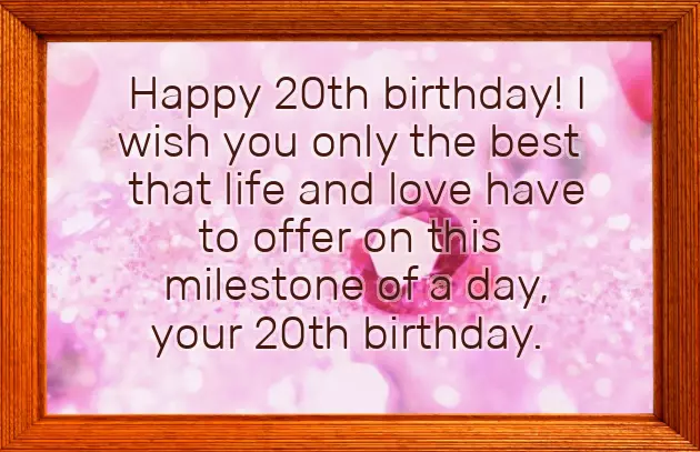 Happy Birthday 20 Year Old Daughter Happy Birthday 20 Year Old Daughter