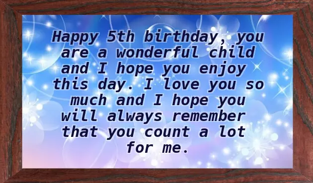 5 Year Old Boy Birthday Quotes 5 Year Old Boy Birthday Quotes