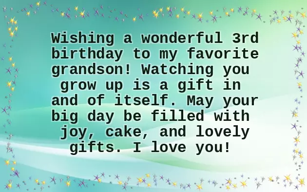 Birthday Wishes For Teenage Grandson