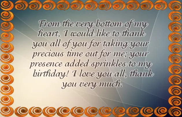 Thanks You Note For Birthday Wishes Thanks You Note For Birthday Wishes