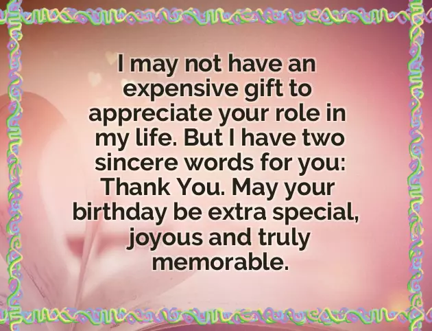 Thanks For Birthday Wishes To Boss Thanks For Birthday Wishes To Boss
