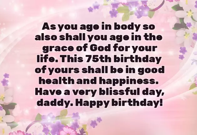 Birthday Wishes For 75Th Birthday Wishes For 75Th