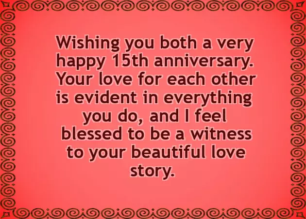 Happy 15Th Anniversary Happy 15Th Anniversary