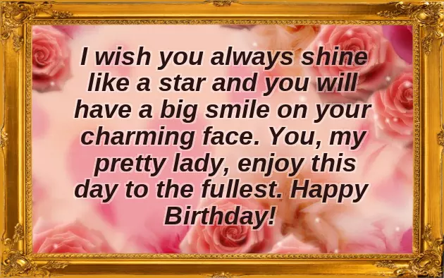 Birthday Wishes For Wonderful Woman