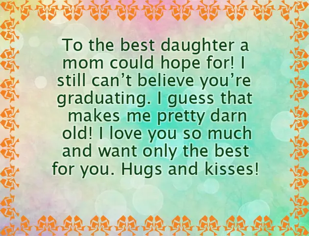 Congratulations Graduation Daughter