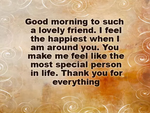 Wish A Friend Good Morning