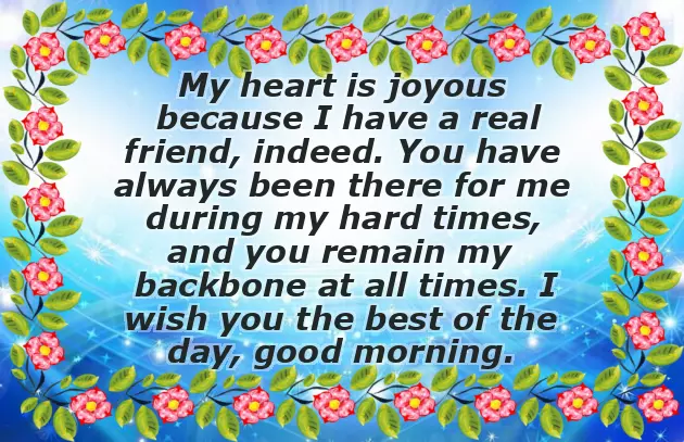 Sending You My Best Wishes