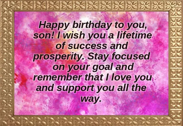 Birthday Wishes For Son 17Th Birthday Birthday Wishes For Son 17Th Birthday