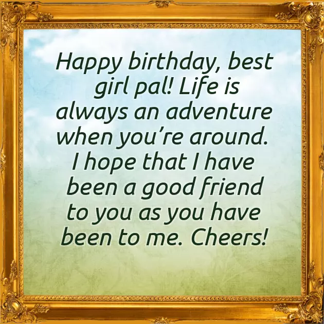 Girl Bestie Bday Quotes