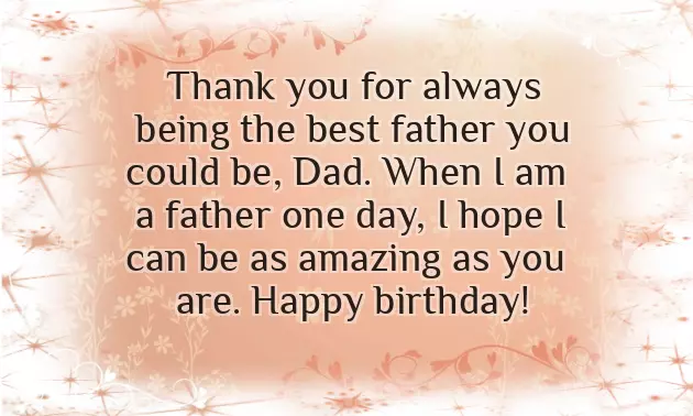 Wishes For Father Birthday From Daughter