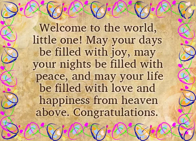Welcome Message For Baby Boy Welcome Message For Baby Boy