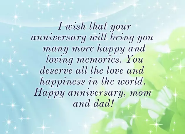 Anniversary Message For Dad And Mom