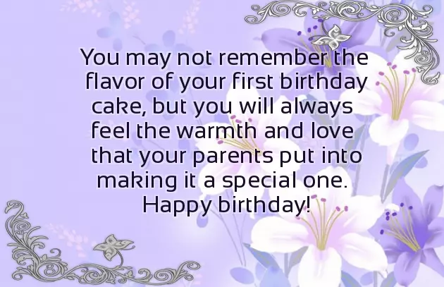 One Year 1St Birthday Wishes For Baby Girl One Year 1St Birthday Wishes For Baby Girl