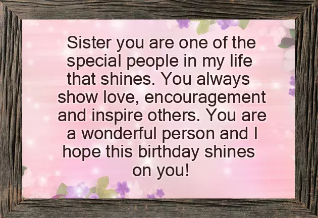 Sis Bday Quotes