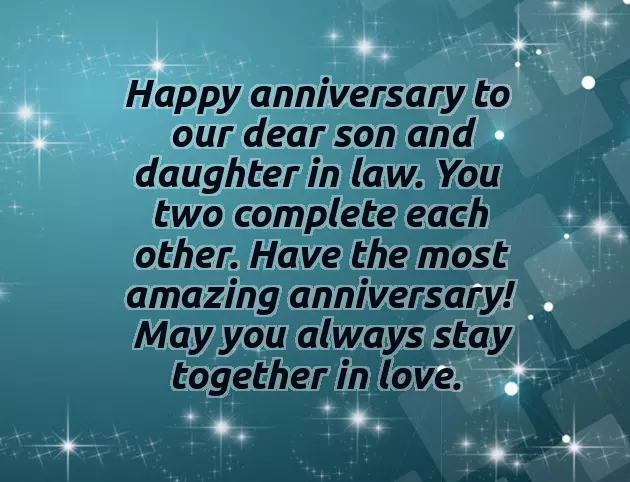 Son Wedding Anniversary Wishes Son Wedding Anniversary Wishes
